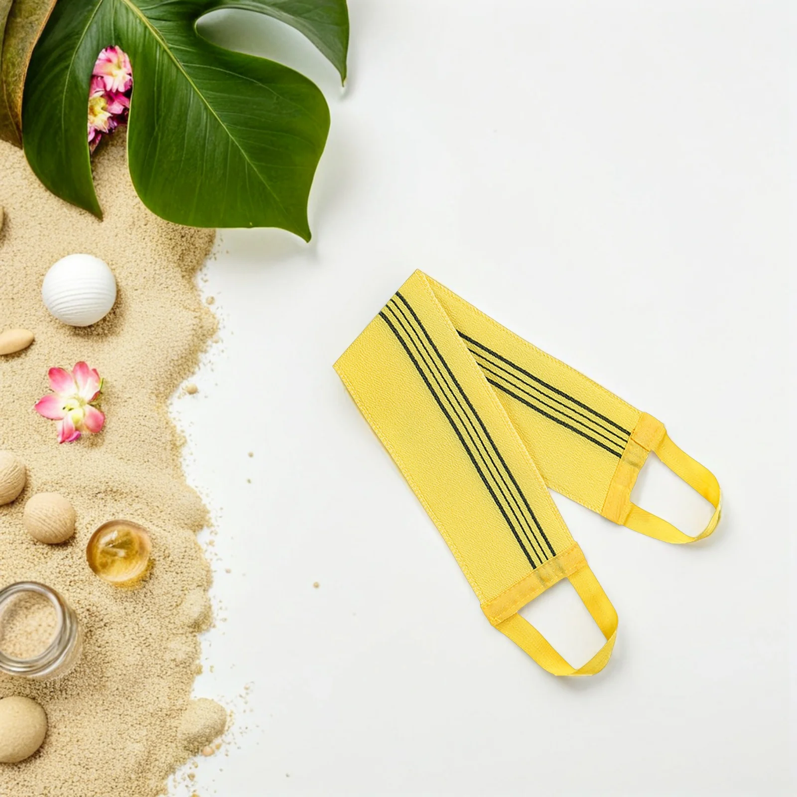 Отшелушивающий скруббер для спины, многоразовое полотенце для душа для тела, приятная для кожи ткань для купания, инструмент для мытья с длинной ручкой, скрубберы для ванны