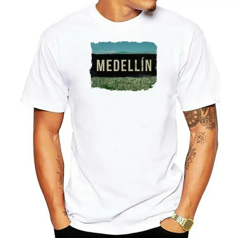 Summer 2022 Short Sleeve Men Medellin Pablo Escobar T-shirt Sports Tee