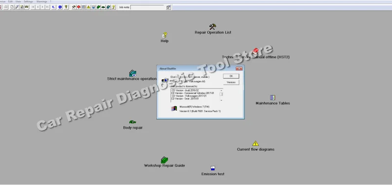 2024 Hot! ElsaWin 6.0 Latest Version for V-W For A-udi For Sk-oda For S-eat auto repair software motiva Elsa Win 6.0 up to 2017
