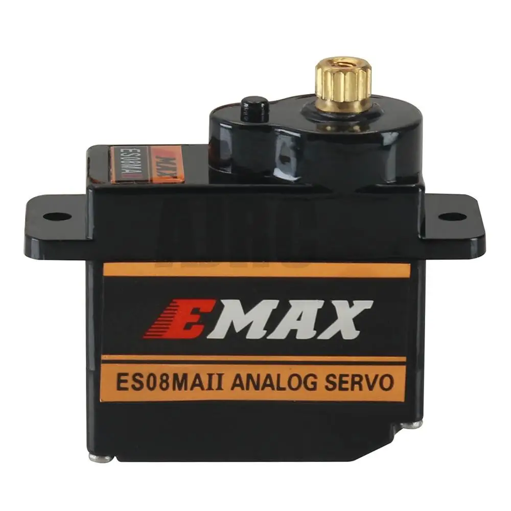 Emax Es08ma Ii 12g Analog Metal Gear Servo For Rc Car Model 1/24 Axial Scx24 90081 Axi00006 Axi00002 Gladiator Upgrade Parts