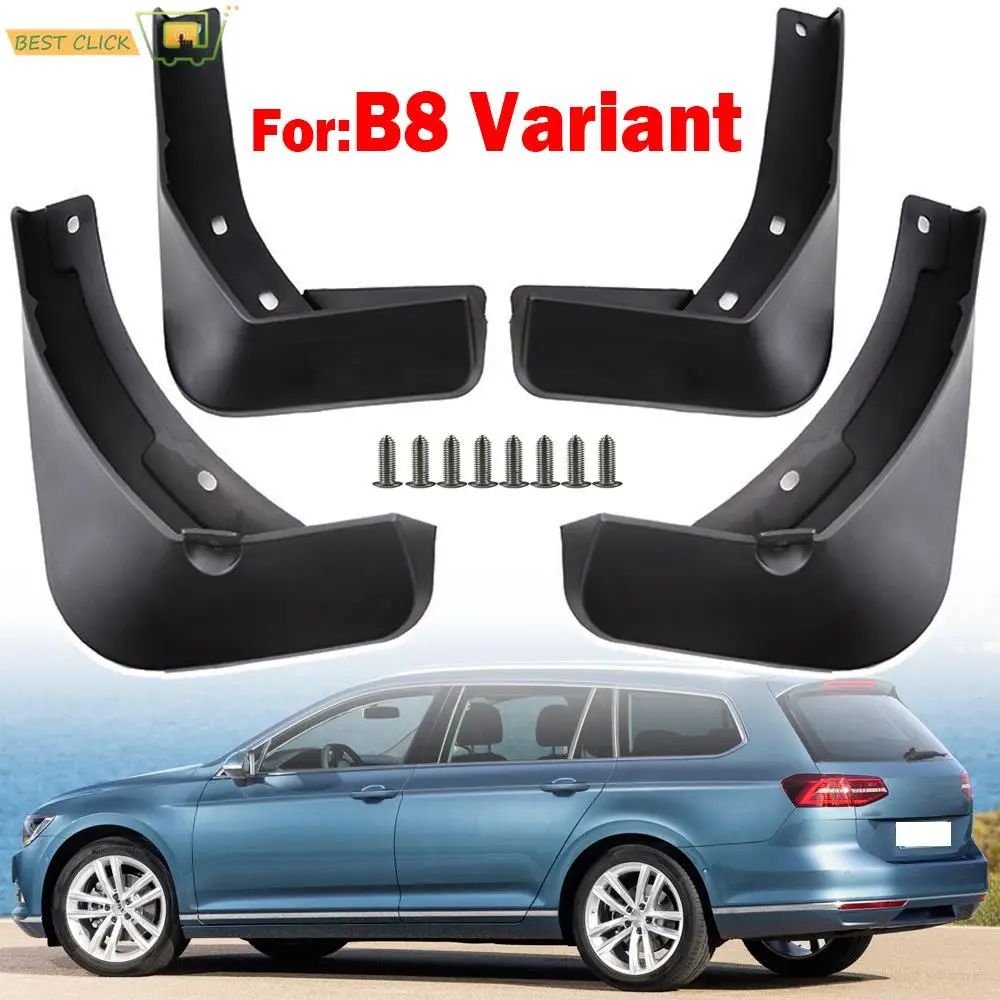 Set Front Rear For VW Passat B8 B8.5 3G Estate Variant 2016 2017 2018 2019 2020 2021 Mud Flaps Mudflaps Splash Guards Mudguards