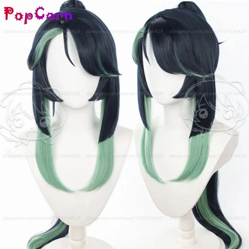 

qq28LQXianyun Облачный фиксатор Парик длиной 90 см с хвостиком Аниме Косплей Термостойкие синтетические парики