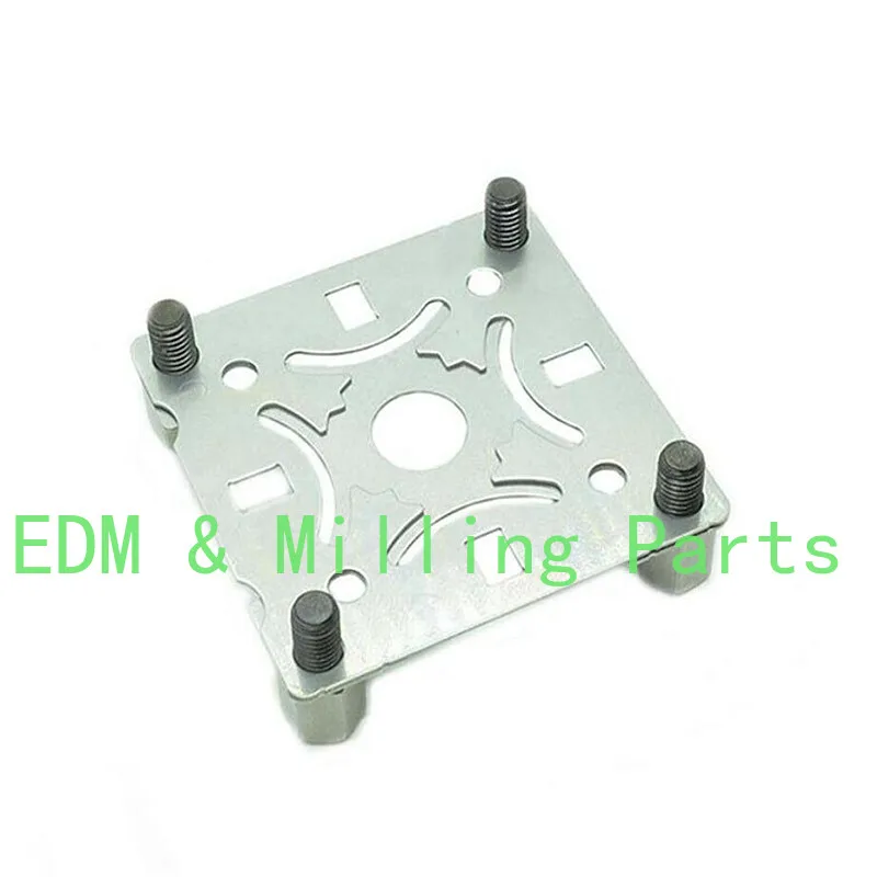 

CNC Fixture Centering Plate 50X50 Compatible With ER And 3R System ER-009214 Mill Part