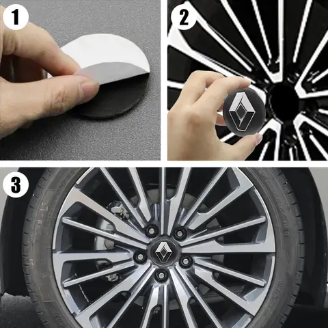 12 best sales wheel center cap for renault - №2