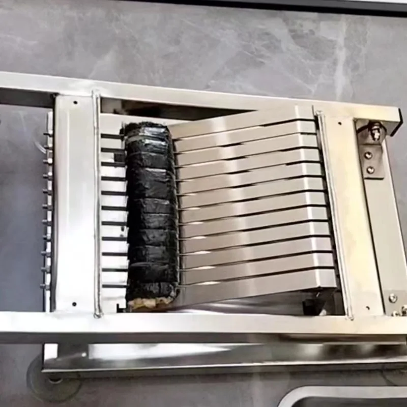 آلة قطع الضغط اليدوية آلة الغداء اللحوم لحم الخنزير السجق بطة الدم التوفو تقطيع قطعة أثرية آلة قطع السوشي