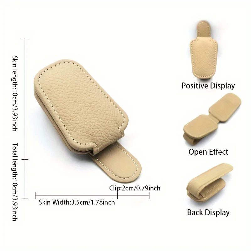 بو الجلود سيارة حاجب الشمس الإطار ، المغناطيسي ، مقطع تذكرة ، الملحقات ، 1 قطعة