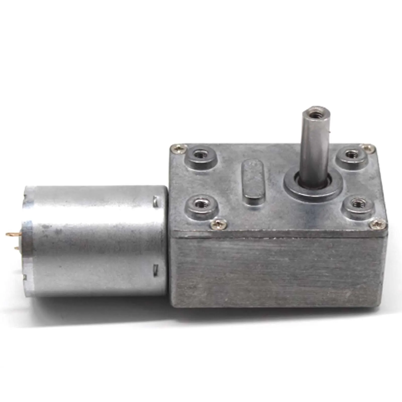 

12V 20rpm 4632-370 Micro Worm Gear Motor, 16kg.cm High Torque Low Speed Reduction Motor, M3 Threaded Hole