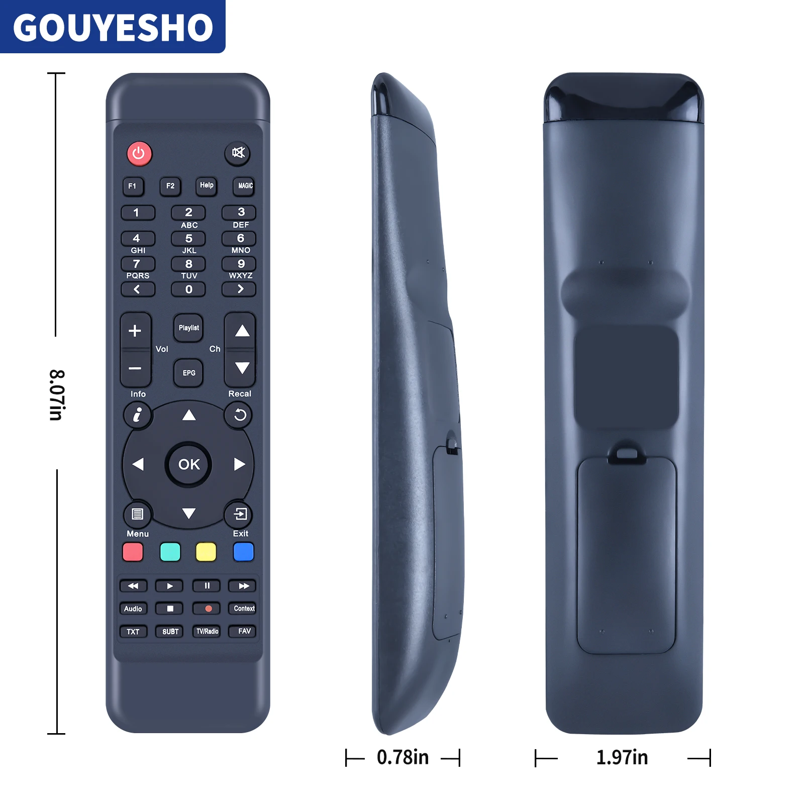 New Remote Control for UCLAN Ustym 4K PRO SF8008