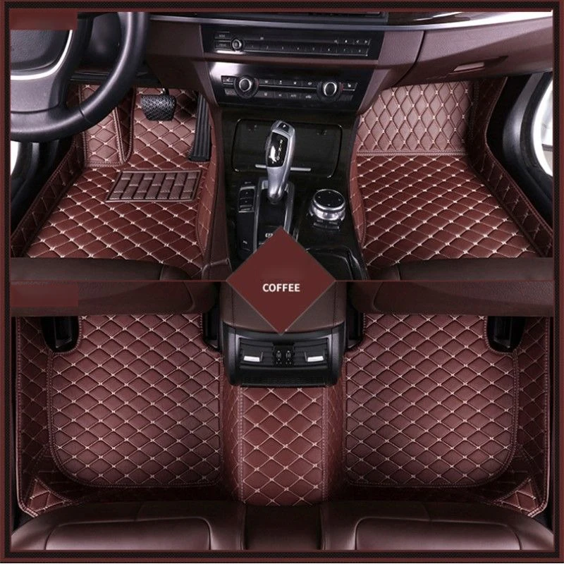 

YUCKJU Custom Leather Car Mats For Chery All Models QQ3 QQ6 Ai Ruize A3 Tiggo X1 QQ A5 E3 V5 EQ1 Tiggo E5 Accessories Auto Carpe