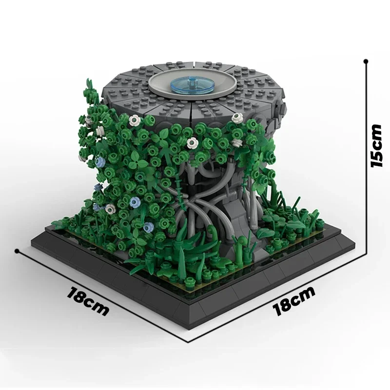 Anelli modello di film Moc mattoni da costruzione specchio di tecnologia galadrileler blocchi modulari regali giocattoli di natale set fai da te assemblaggio