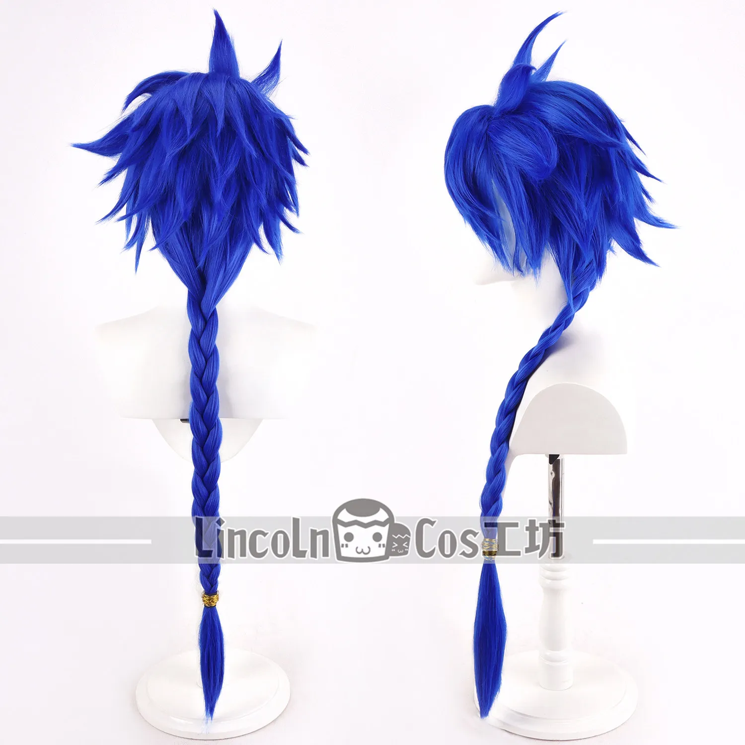 Anime Fate Setanta Cosplay Wig Halloween Carnival Party Props Synthetic Hair Heat Resistant Fiber + Wig Cap