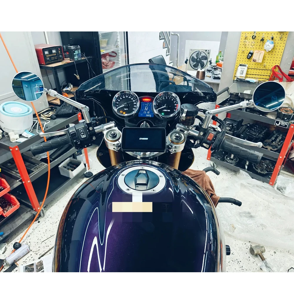For Kawasaki Z900RS Motorcycle Rearview Mirrors Side Mirror Anti-Glare Mirror Z900 rs  Z 650 RS Z650RS  z 900rs