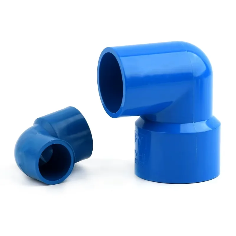 20/25/32/40/50/63/75/90/110mm 90 Degree Elbow Reduce Connector PVC Pipe Fitting Garden Water Fish Tank Connector DIY