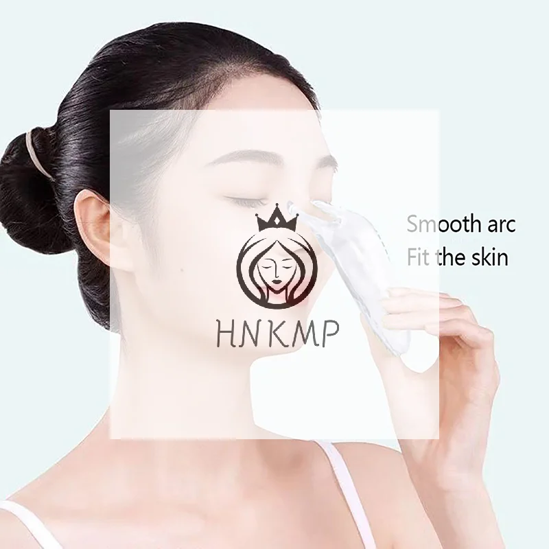 

Прозрачный белый массажер для носа и лица из смолы, стимулирующий кровообращение, инструмент для массажа, формирователь формы носа, натуральный инструмент Гуаша