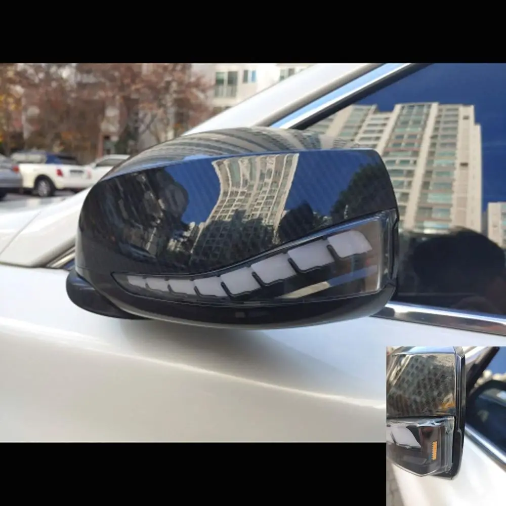 Sequential LED Turn Signal Lights for Infiniti Q50, Q60, Q70, QX30, QX50, QX60, QX70 - Replacement DRL for Nissan Skyline 2015-1