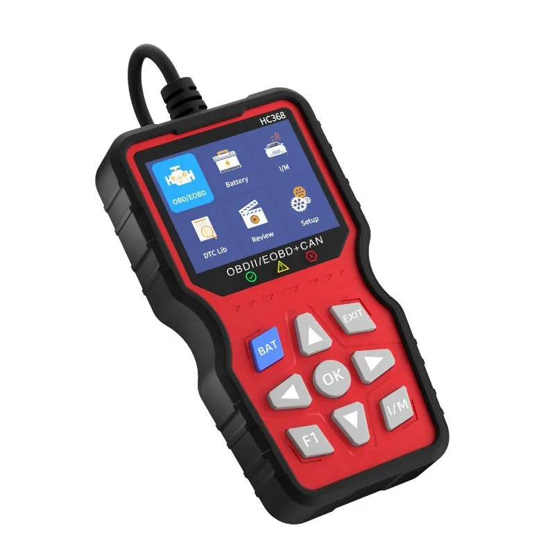 For HC368 OBD2 Car Scanne Multi-language Multi-function OBD2 Car Fault Detector