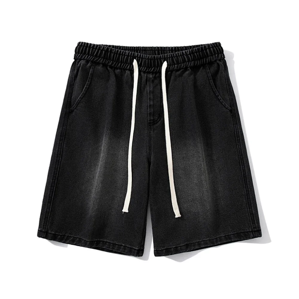 

All Match Shorts Casual Lace Up Shorts Casual Outings Leisure Style Polyester Fabric Regular Length Slightly Elastic