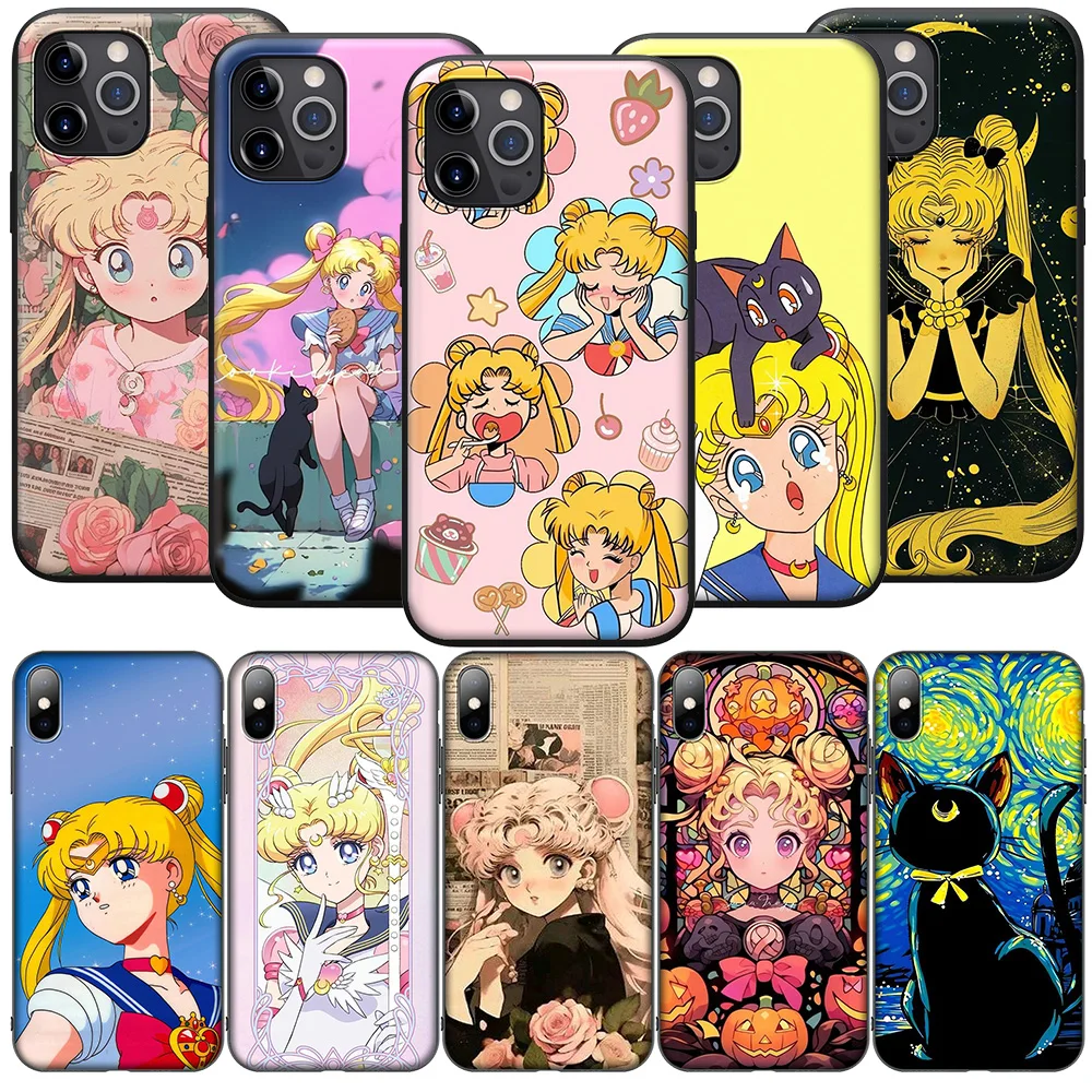 Comics Star Sailor Moon New High-End Soft Case for Huawei Nova 5T 4E 3i 3 2 2i Y6 Y6P Y7 Y9 Honor 20 20s 9X 7C Prime Lite 2019