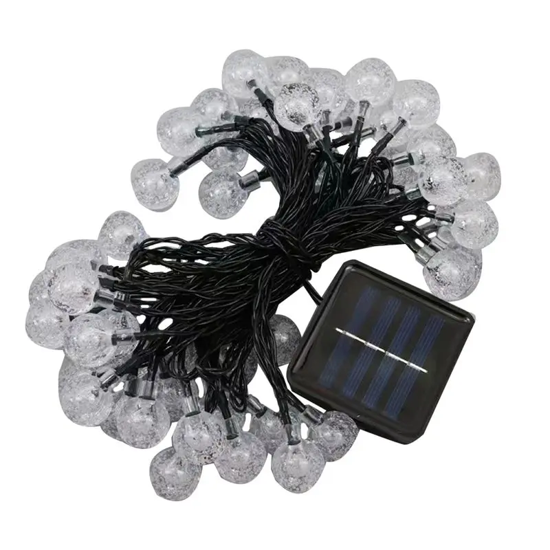 

Светодиодная гирлянда TFTP на солнечных батареях для улицы, сада, свадьбы, вечеринки, водонепроницаемая, для Рождества