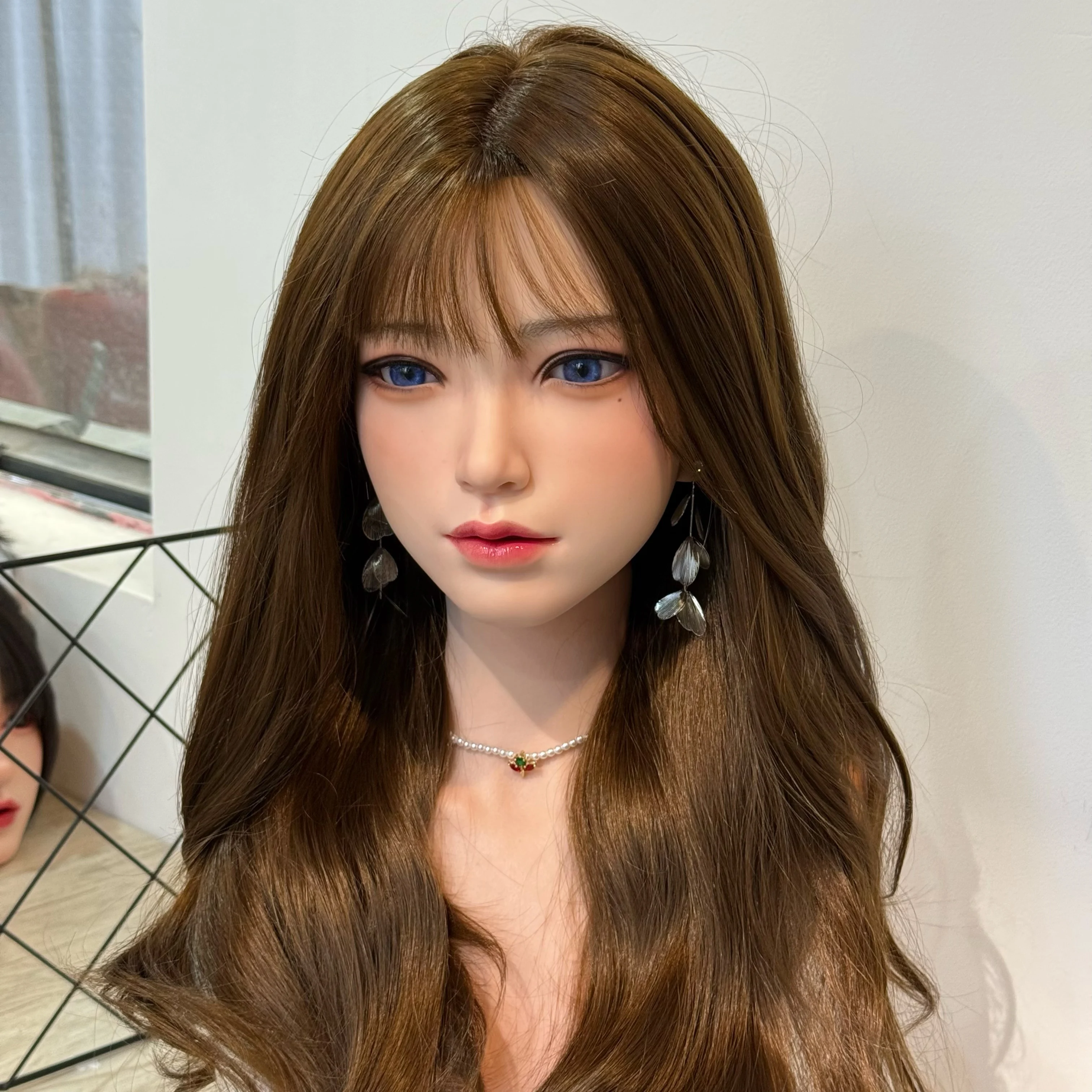 【Wonanii】New silicone head, beautiful makeup look，M16 screw interface，The same type of hair transplant and eyes，For collection p