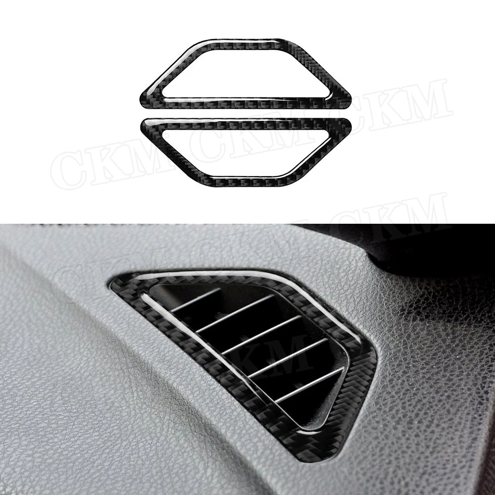 

Carbon Fiber Front Dashboard Air Outlet Vent Trim Frame Cover Molding Stickers For Toyota GT86 FT86 ZN6 Subaru BRZ 2013-2020