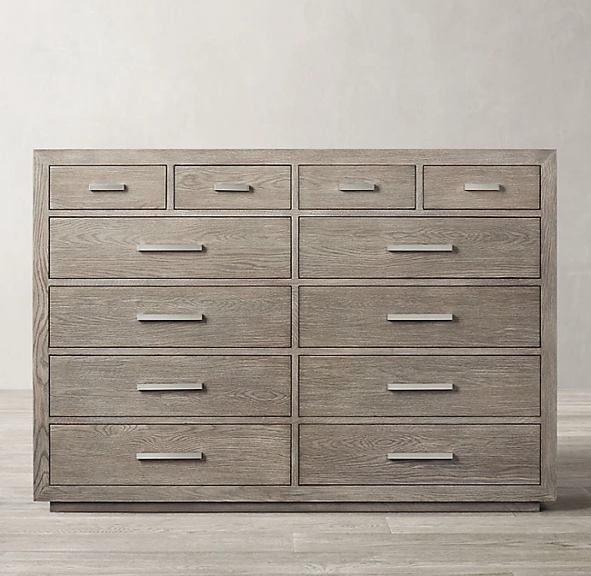 

Customizable Good Quality 12 Drawers Living Room Furniture Wood Natural Sideboard Wood Cabinet Sideboard