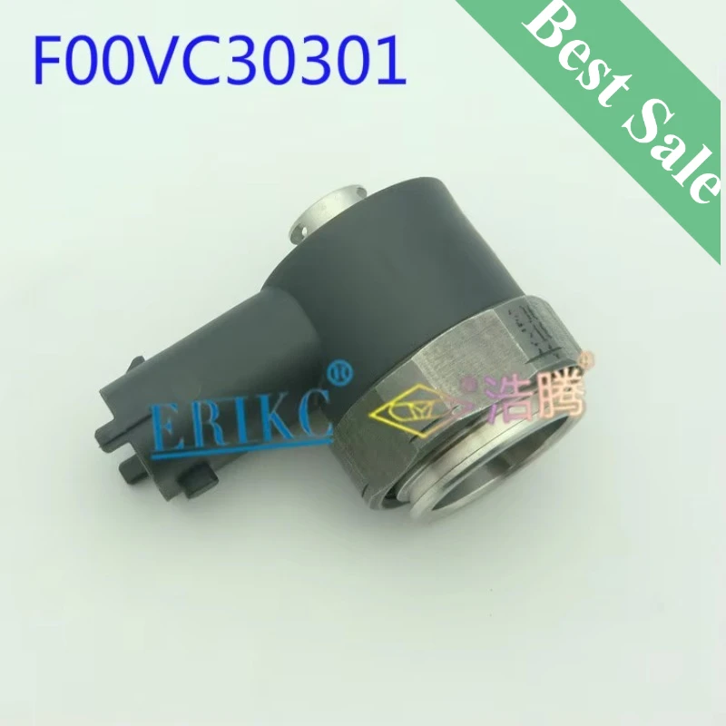 ERIKC F00VC30301 Diesel Injector Nozzle Solenoid Valve FooVC30301 Injector connection Head F 00V C30 301 for 044110217