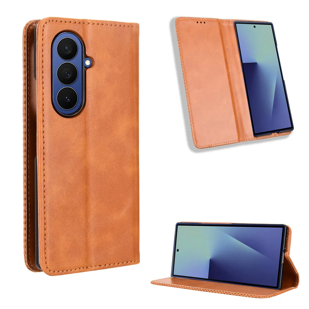 For Samsung Galaxy Z Fold 8 Ultra 5G High Quality PU Leather Case For Samsung Z Fold 8 Ultra Flip Anti-Knock Wallet Coque