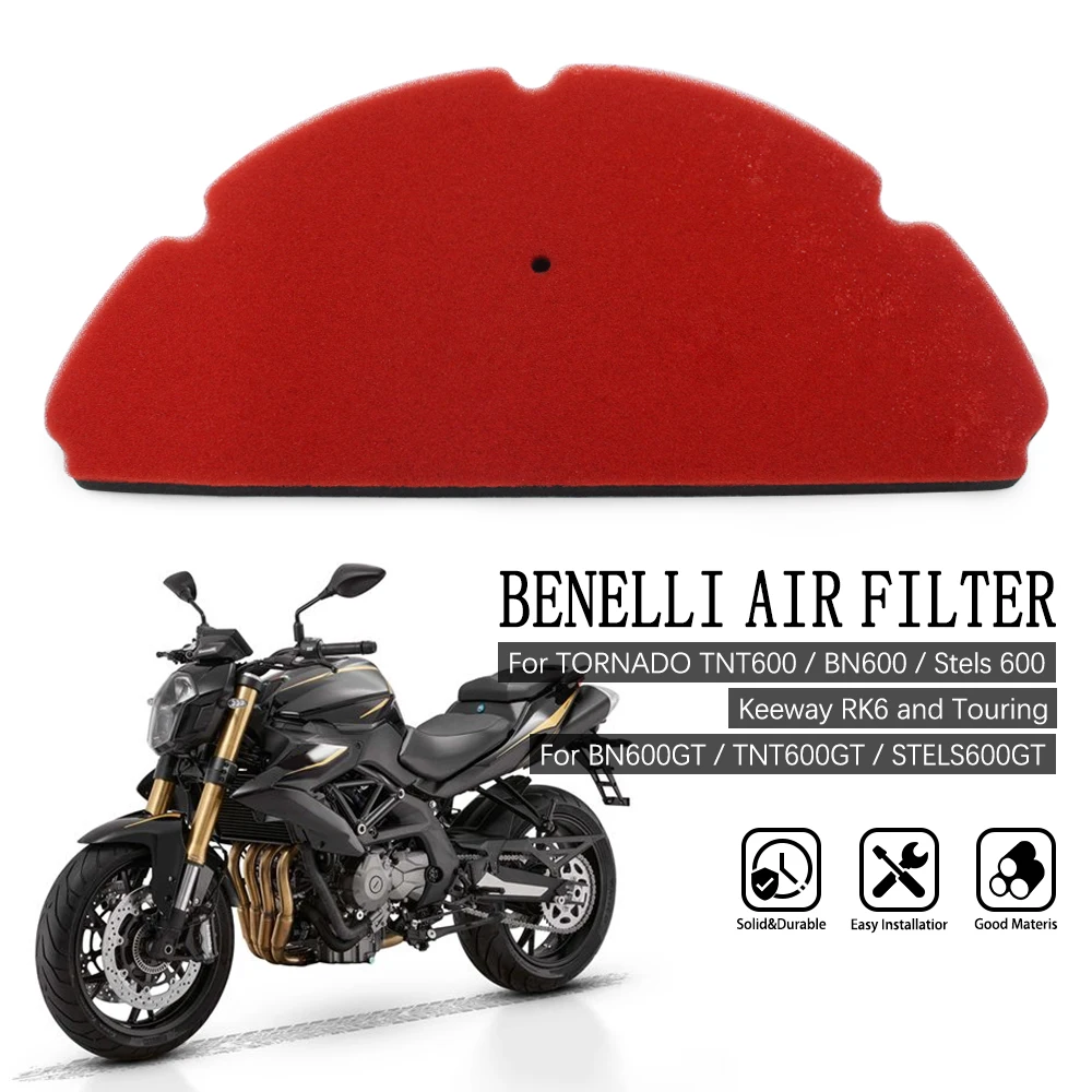 

Motorcycle Air Filter Sponge For Benelli BJ600GS BN600 BJ600 GS BJ 600 GS BN 600 Intake Cleaner