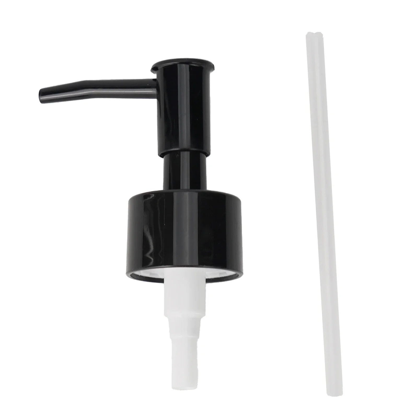 28 Teeth Lotion Dispenser Head Push Type Bathroom Liquid Soap Dispenser Toilet Hand Replace Lotion Shampoo Pump Tube Length 11cm