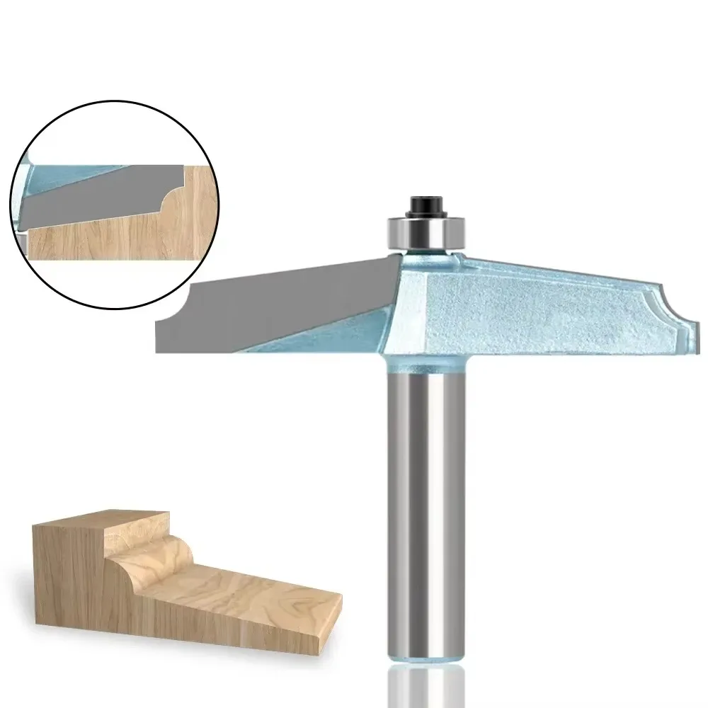 

12mm 12.7mm Shank Convex Arc Side Plate Knife Door Plate Knife Inverted R Line Knife Spline Cutter Woodworking Cabinet Door
