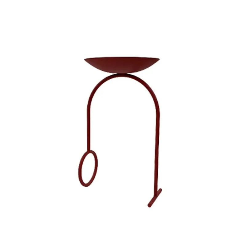 

Modern art geometric lines metal fruit plate bedroom porch soft decoration atmosphere ornament