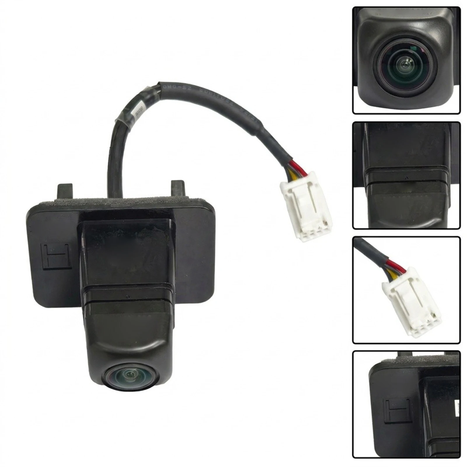 Car Reverse Camera Rear View Camera Heat Resistant Material Anti Aging Design ABS Plastic Body For Parking Assistance