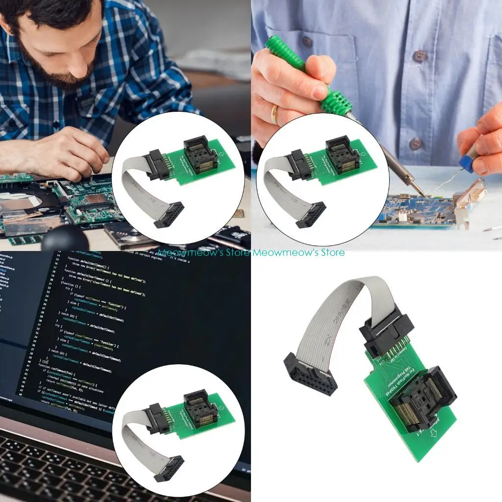 

W91A Advanced ADP_F48_EX-1 Адаптер программирования TSOP48 для T48 для восстановления данных