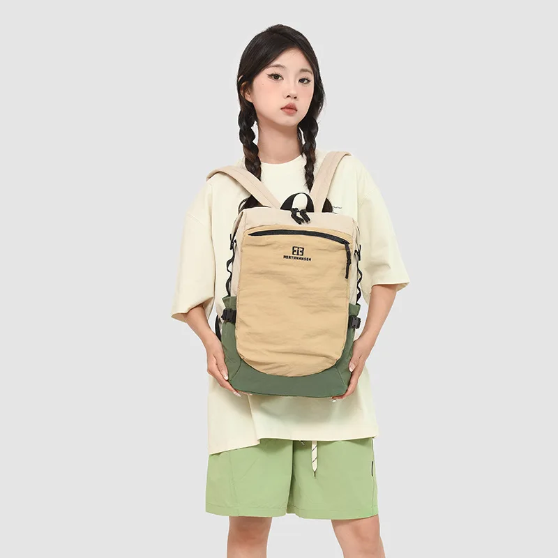 Casual Backpack with Adjustable Straps, Water Resistant Large Capacity Shoulder Bags for Work, Camping,College Daily Commute