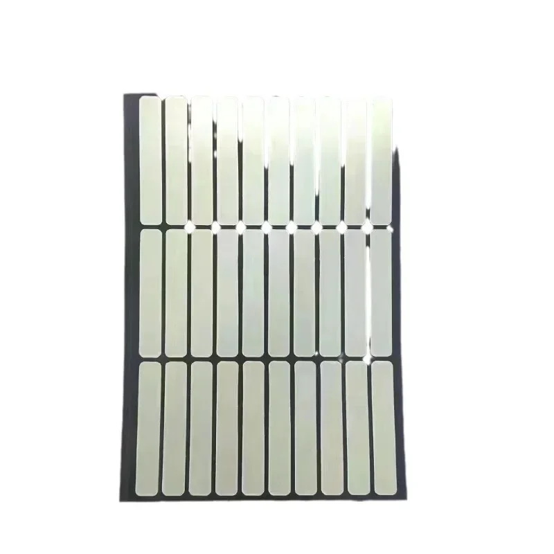 30Pcs Double Sided Nail Adhesive Tape, Strong Sticky Glue Sticker for False Nails, Square Round Nail Display Stand Practice Show Accessory image 5