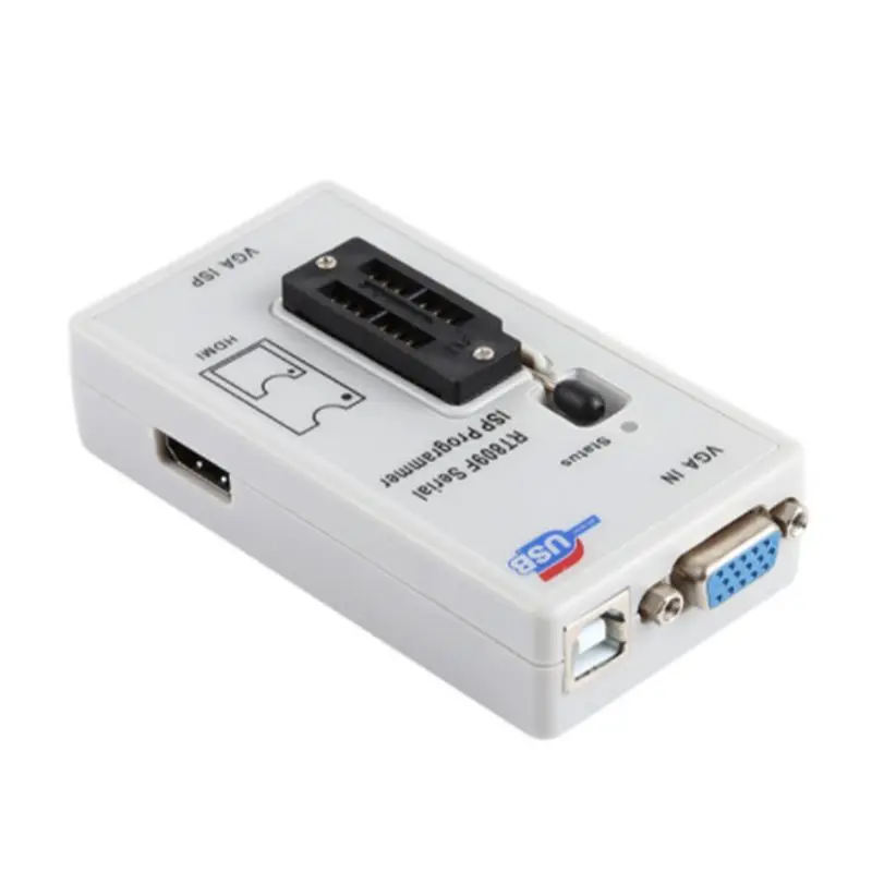 Compatible RT809F Programmer High-Speed ISP USB Programmer Kit BIOS Burner Intelligent Read-Write Program Adapter Programmer