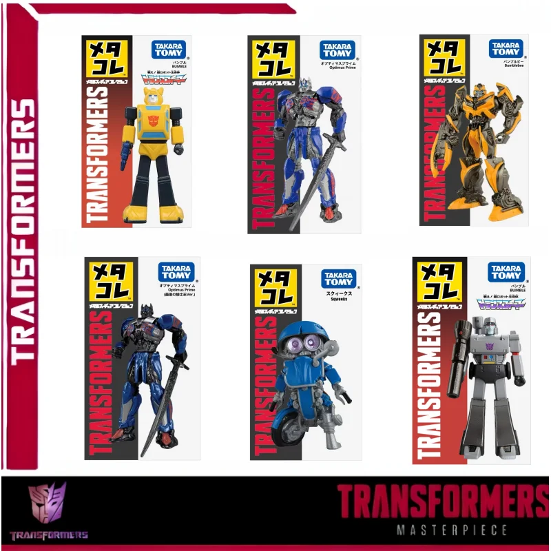 TOMY Transformers Model Bumblebee Megatron Optimus Prime Robot Figure Boyfriend Birthday Gift Desktop Decoration Children's Toys