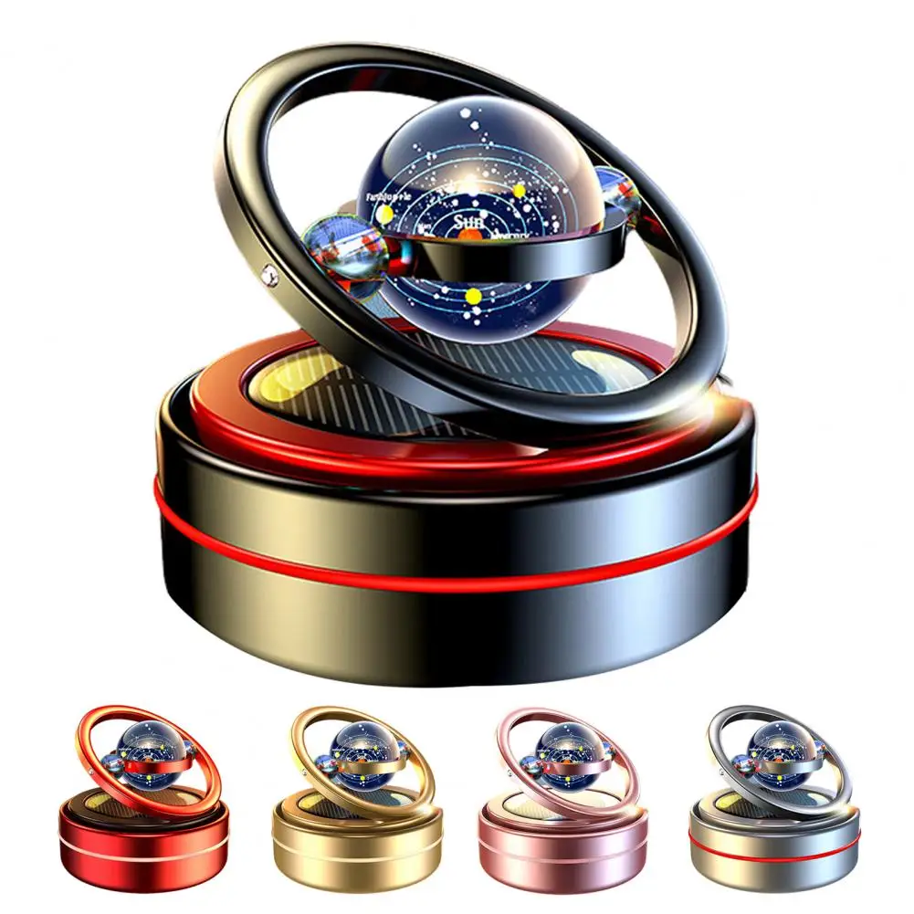 Kinetic Molecular Heater Double Ring Solar Heater Mini Kinetic Heater Car Oil Diffuser Living Room Bathroom Car Air Freshener