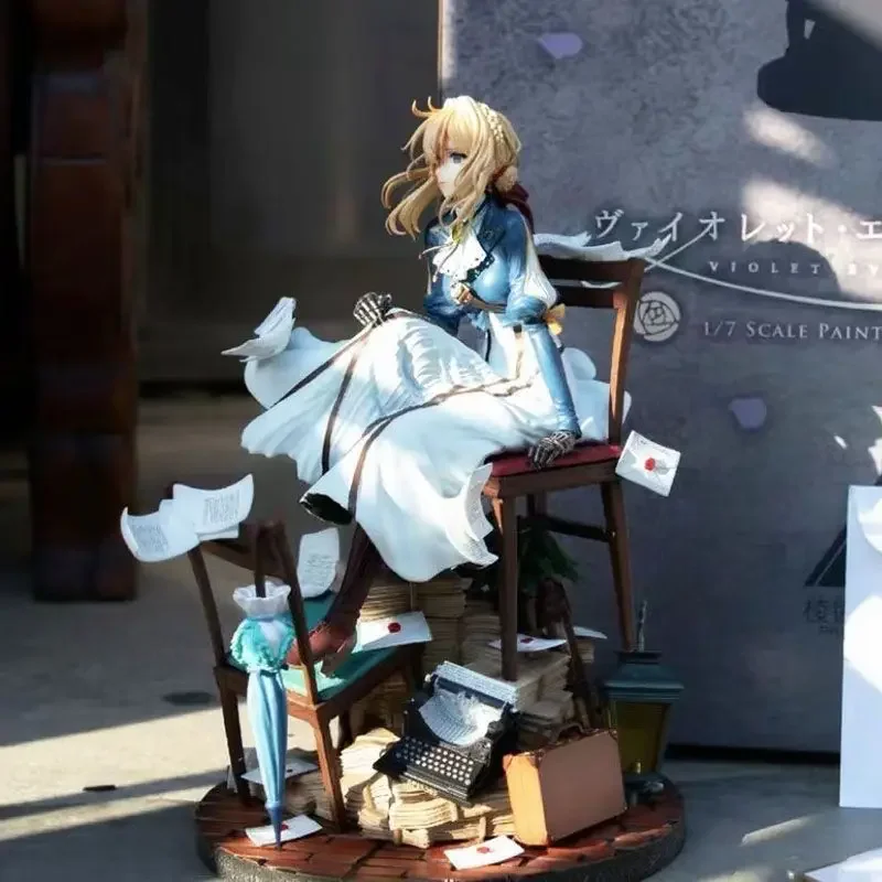 New Violet Evergarden Action Figures Violet Eternal Garden Anime Figurine Pvc Model Collection Statue Toys Ornamen Birthday Gift