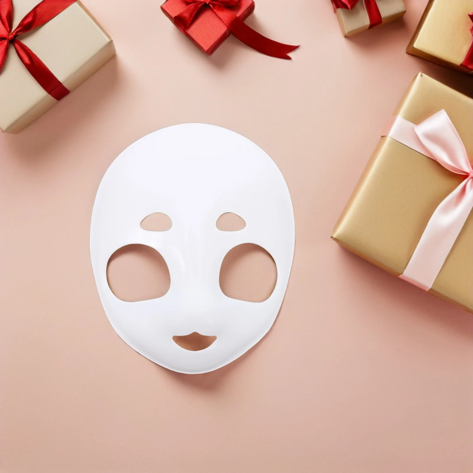 

2Pcs Blank Fursuit Head Base DIY Unpainted Animal Cosplay Mask for Halloween Masquerade Party Accessory Fursuit Base