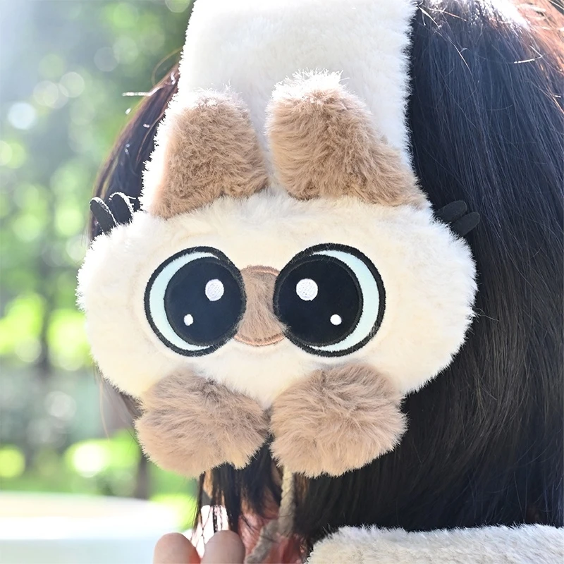 

Genuine Azuki The Siamese Cat Azukisan Merchandise - Daily Life Series Plush Ear Muffs Toy Gift