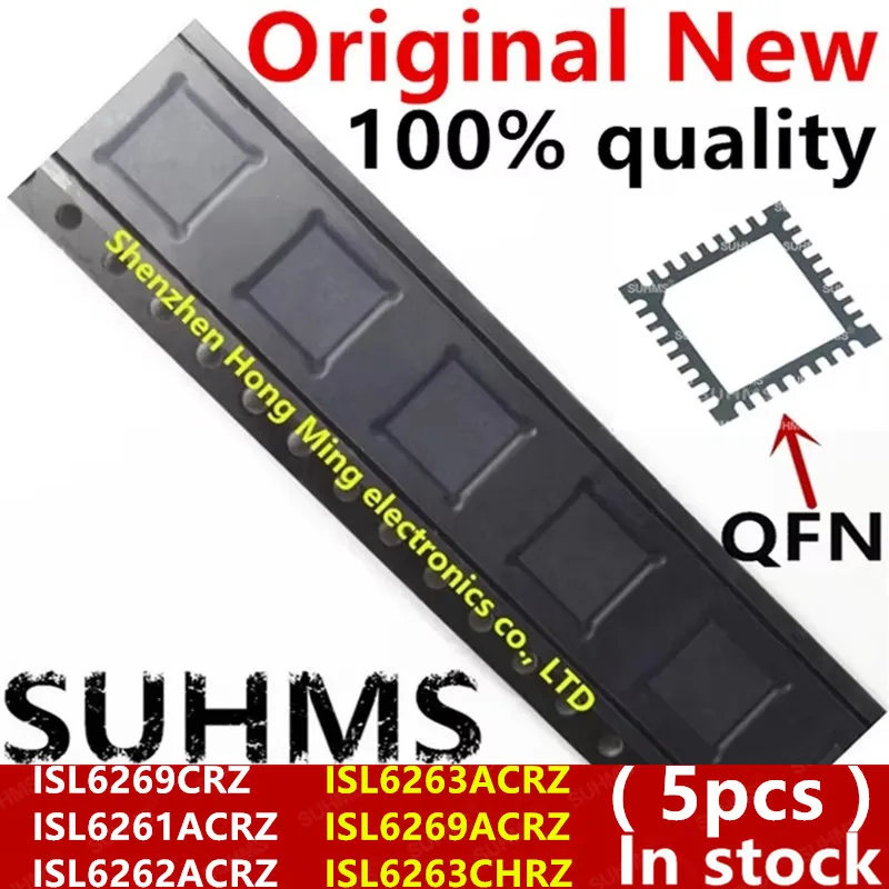 (5 Stück) neu isl6269crz isl6261acrz isl6262acrz isl6263acrz isl6269acrz isl6263chrz isl6261 isl6262 isl6263 isl6269 qfn