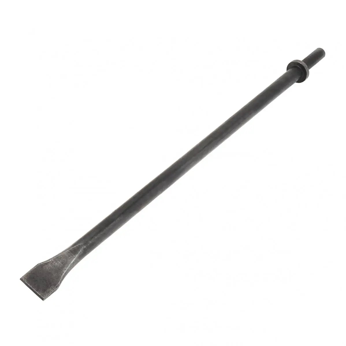 350mm Hard 45# Steel Solid Long Air Chisel Impact Head Support Pneumatic Tools for Cutting / Rusting Removal