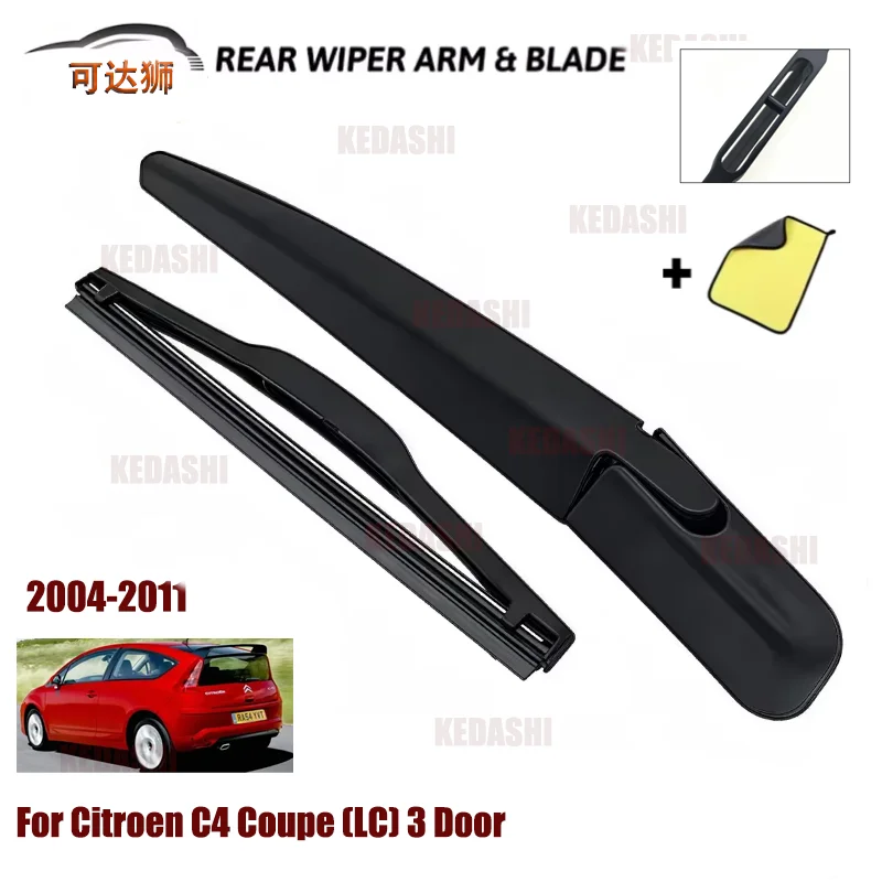 

Для Citroen C4 Coupe (LC) 3-дверный задний стеклоочиститель, набор щеток заднего стекла, задний дворник 2004 2005 2006 2008 2009 2011