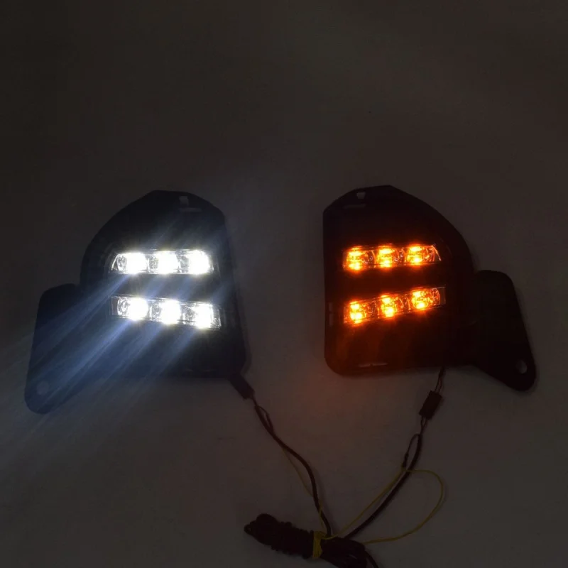 

SAAR Подходит для 14-16 Toyota Hiace Светодиодные модифицированные противотуманные фары дневного света