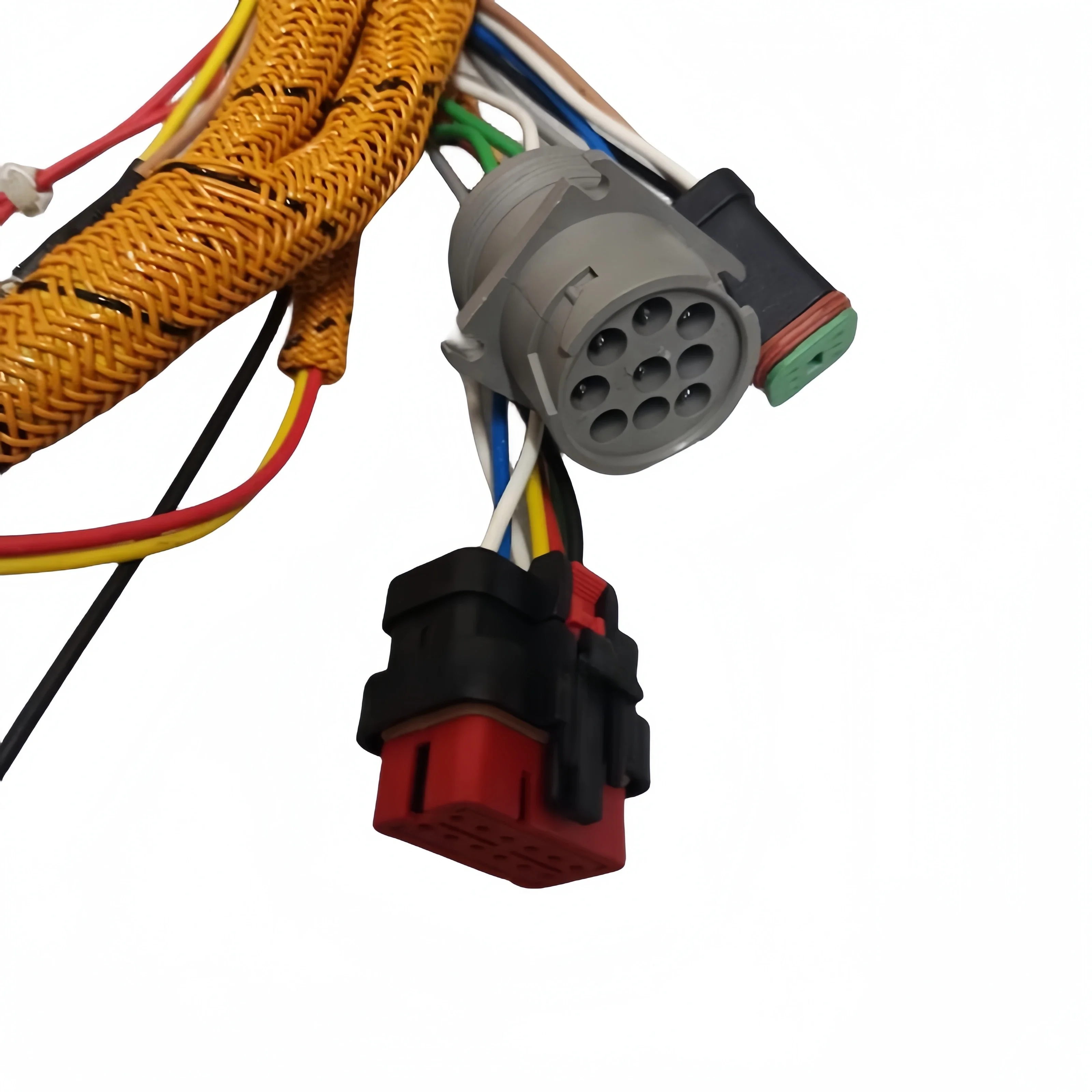 Engine Diagnostic Cable C6.4 6.6 C7 C15 C9 3126B Excavator Engine Starting Wiring Harness Harness Computer Board Testing