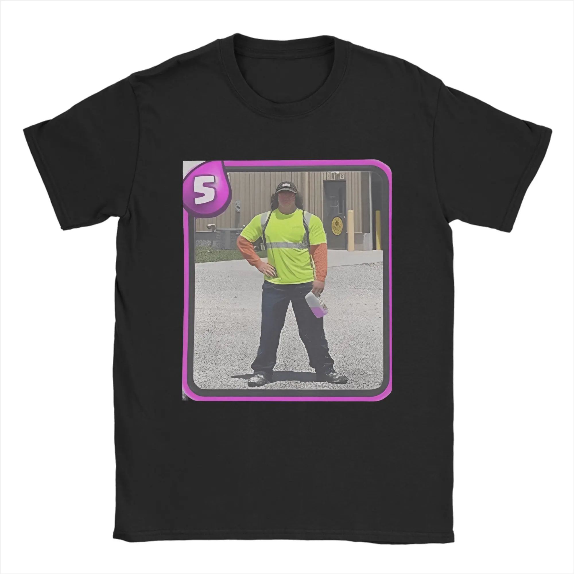 أزياء R-Royales تي شيرت ملك الصدام P.E.K.K.A. تي شيرت قطني للرجال Harajuku تي شيرت كاجوال بأكمام قصيرة تي شيرت علوي مضحك #3