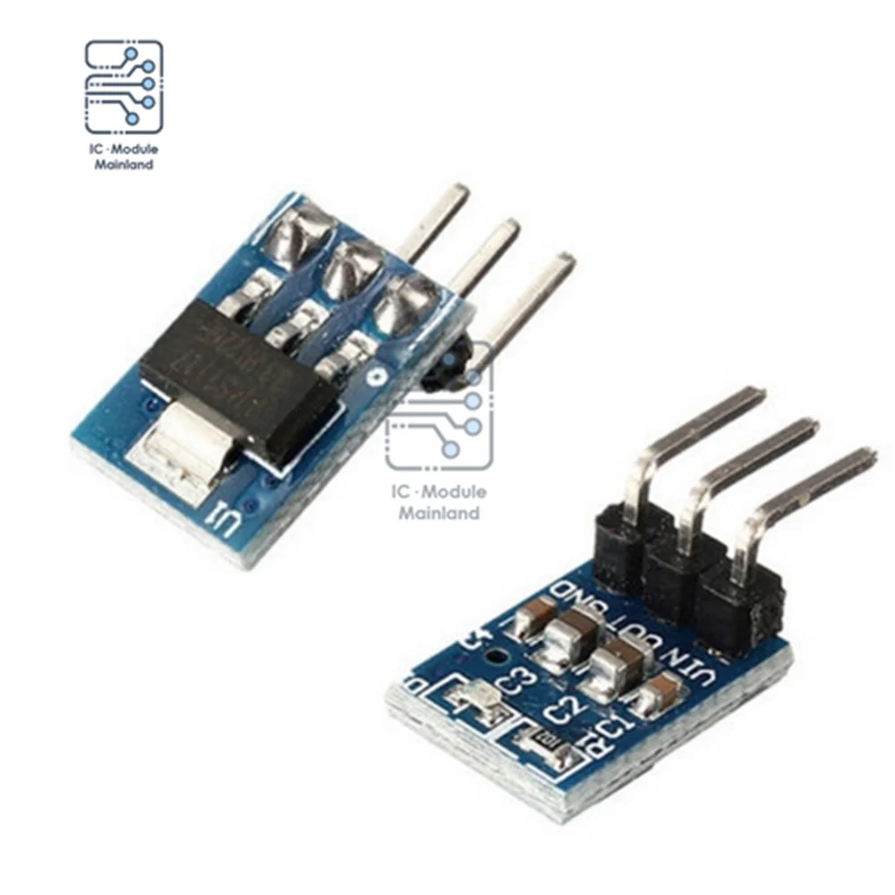 1-10PCS 5V a 3.3V DC-DC Step Down Alimentazione Buck Modulo AMS1117 800MA Automatico Regolabile Boost Board Avvio Limite di Tensione