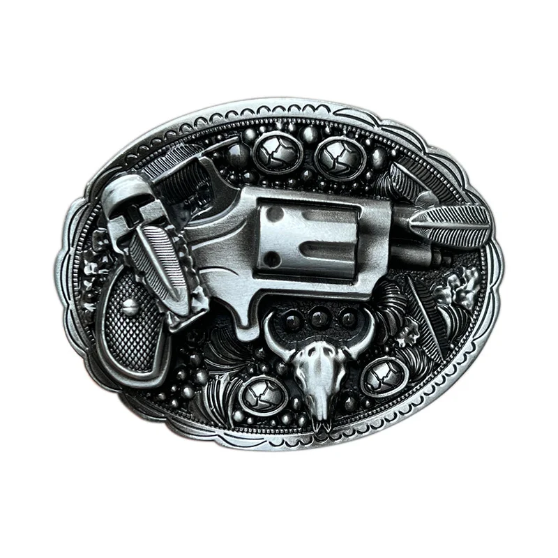 Wheel Shape Belt Buckle, Western Style